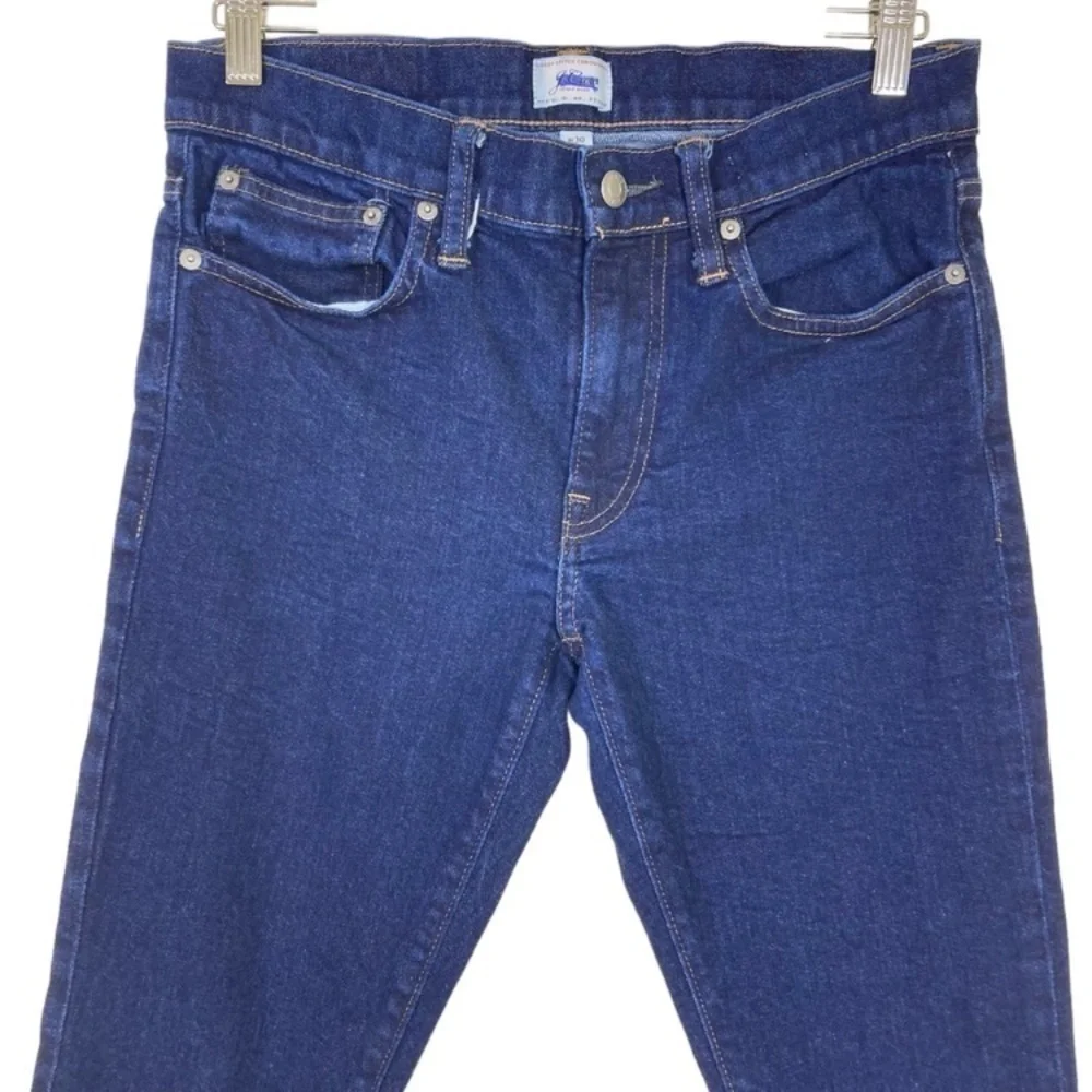 J. Crew Men's 250 Skinny Jeans Kurabo Premium Japanese Denim Dark Wash 30x32